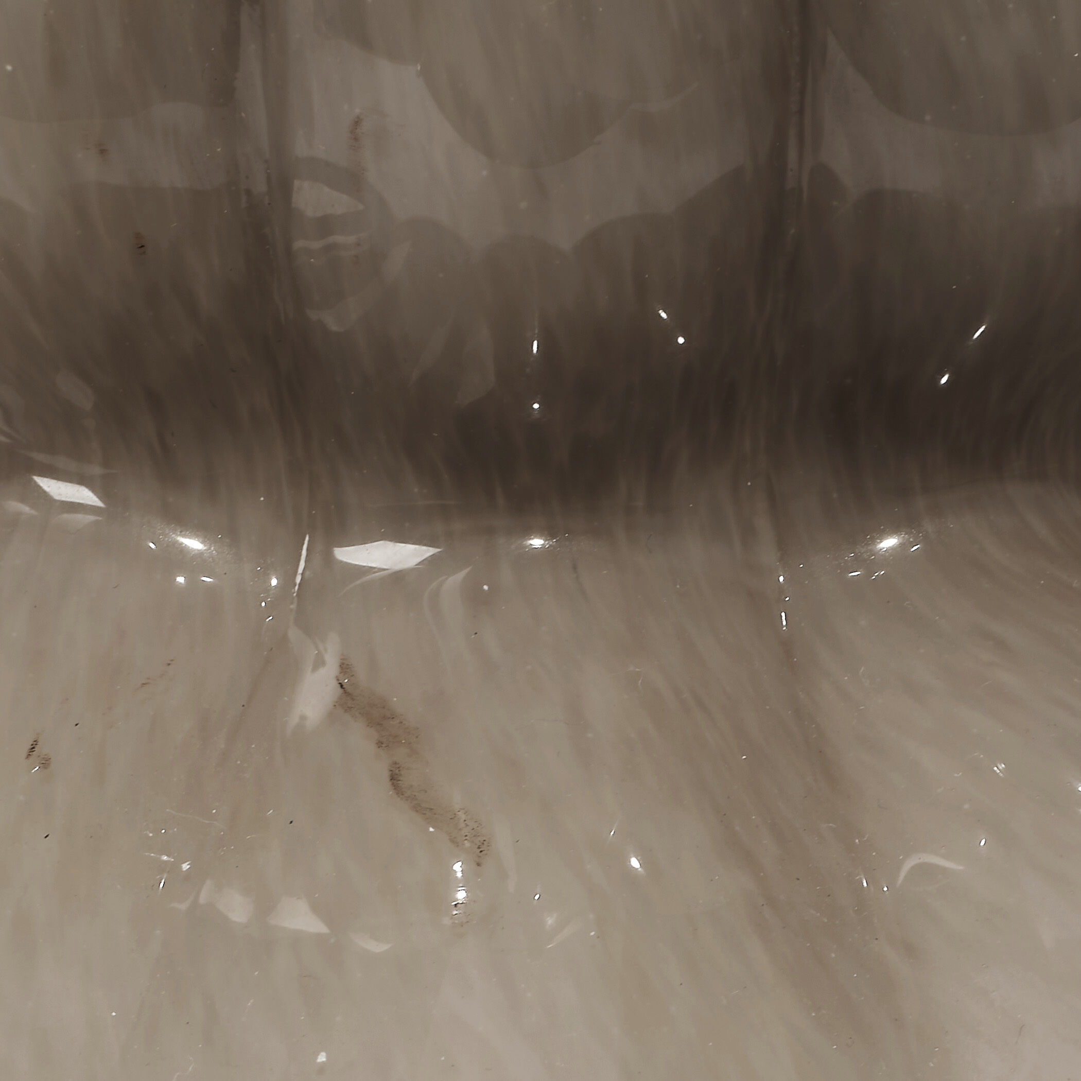 Agnes 23 inch 150.00 watt Blown Glass Taupe Table Lamp Portable Light