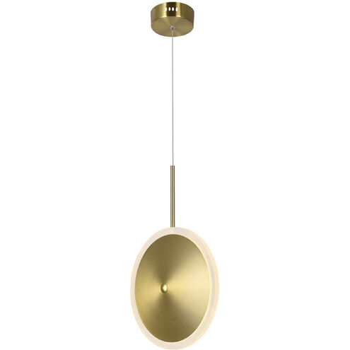 Ovni LED 1.5 inch Brass Down Mini Pendant Ceiling Light