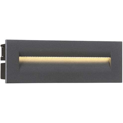 Odia LED 3.44 inch Graphite Outdoor In Wall