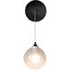 Fritz 1 Light 5.5 inch Ink Sconce Wall Light