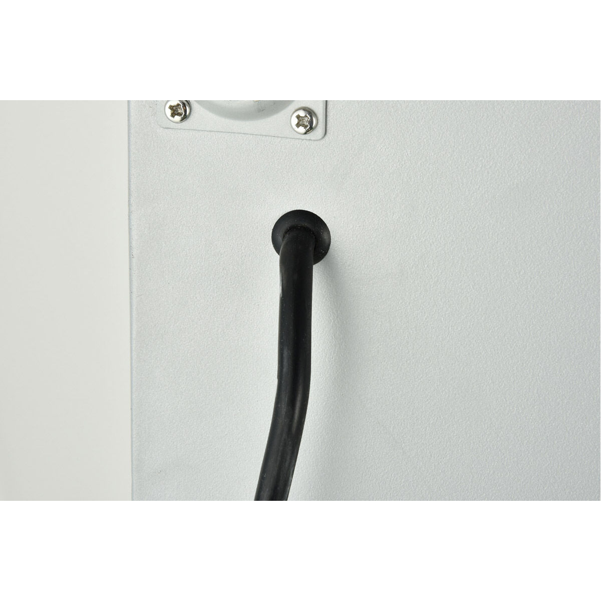 Elixir Silver Lighted Mirror Cabinet