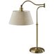 Rodeo 27 inch 60.00 watt Antique Brass Table Lamp Portable Light
