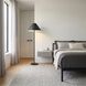 Kelly by Kelly Wearstler Contra 60 inch 60 watt Matte Charcoal Black Floor Lamp Portable Light