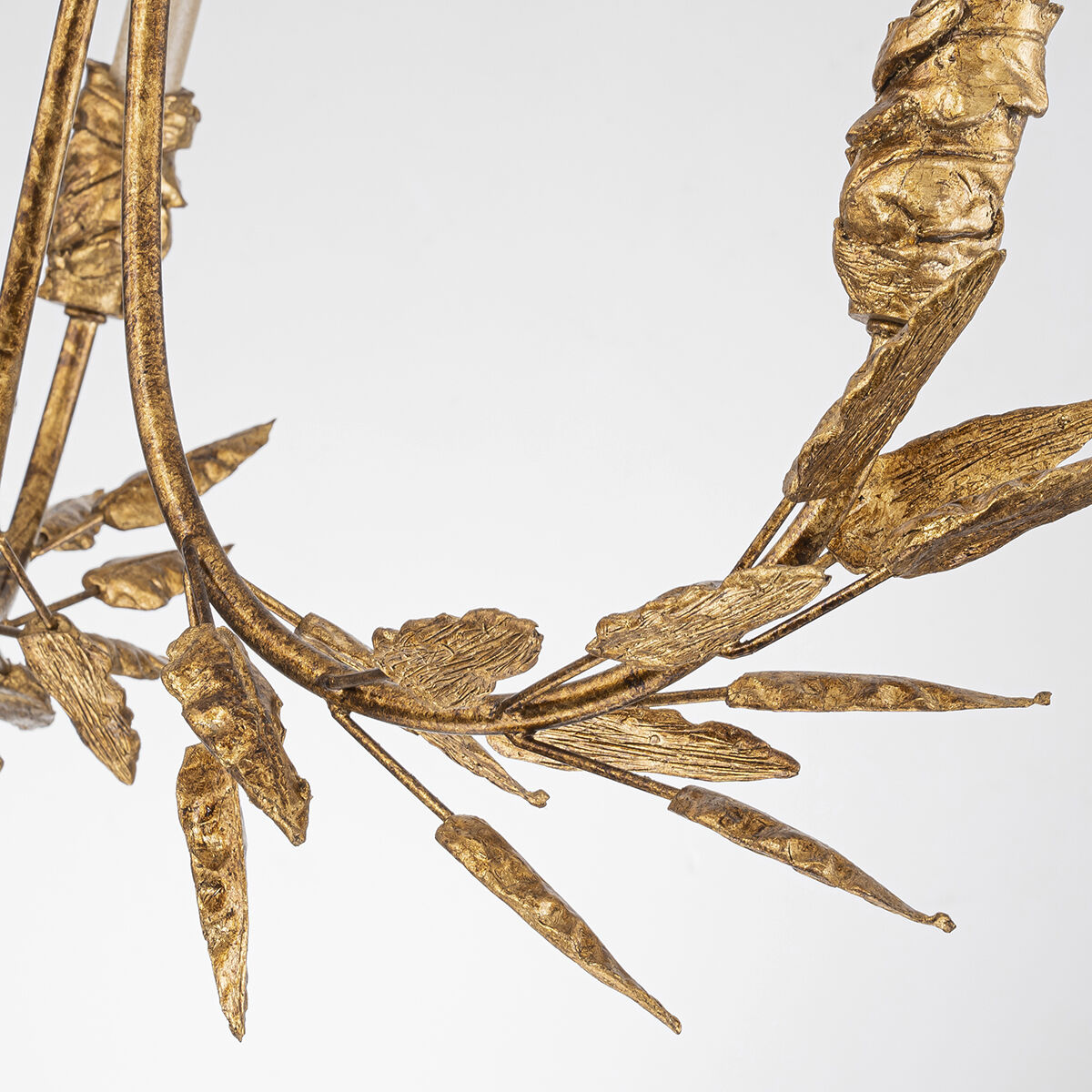 Palm d'Or 3 Light 24 inch Gold Chandelier Ceiling Light