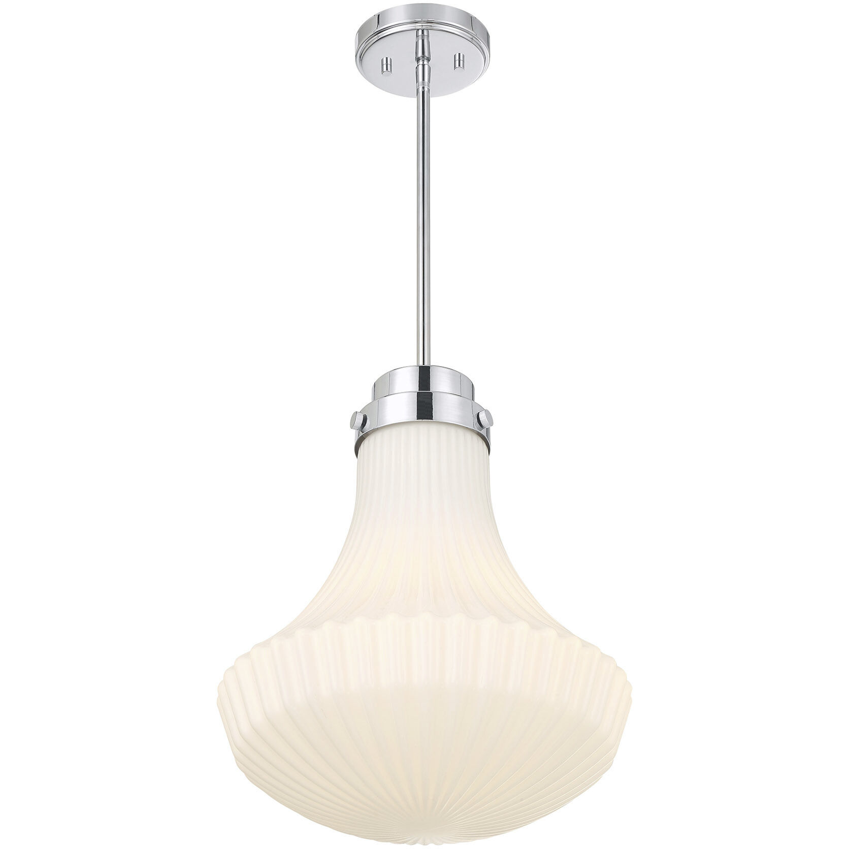 Bartlet 1 Light 14 inch Polished Chrome Pendant Ceiling Light