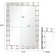 Remington 39 X 27 inch Mirrored Wall Mirror