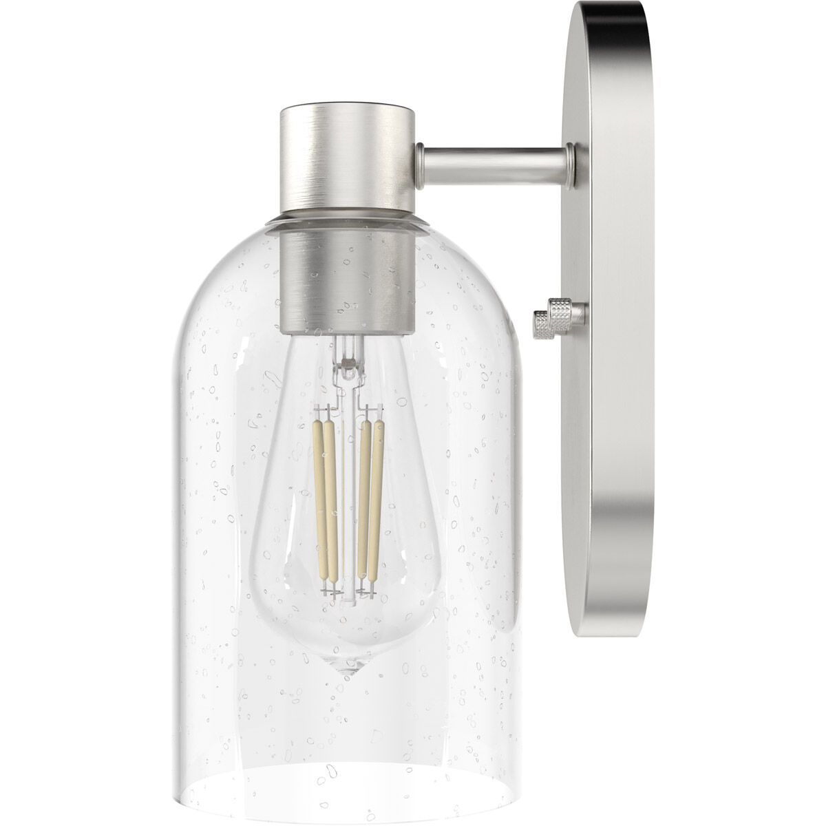 Lochemeade 1 Light 5 inch Brushed Nickel Wall Sconce Wall Light