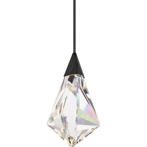Fazzoletto LED 8 inch Black Mini Pendant Ceiling Light, Beyond