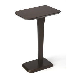 Modern Expressions Patton Cocoa Brown 27 X 18 inch Butler Loft Accent Table, Pedestal