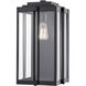 Oakland 1 Light 16.5 inch Powder Coated Black Outdoor Wall Sconce