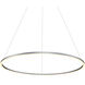 Tania 51.25 inch Silver Chandelier Ceiling Light