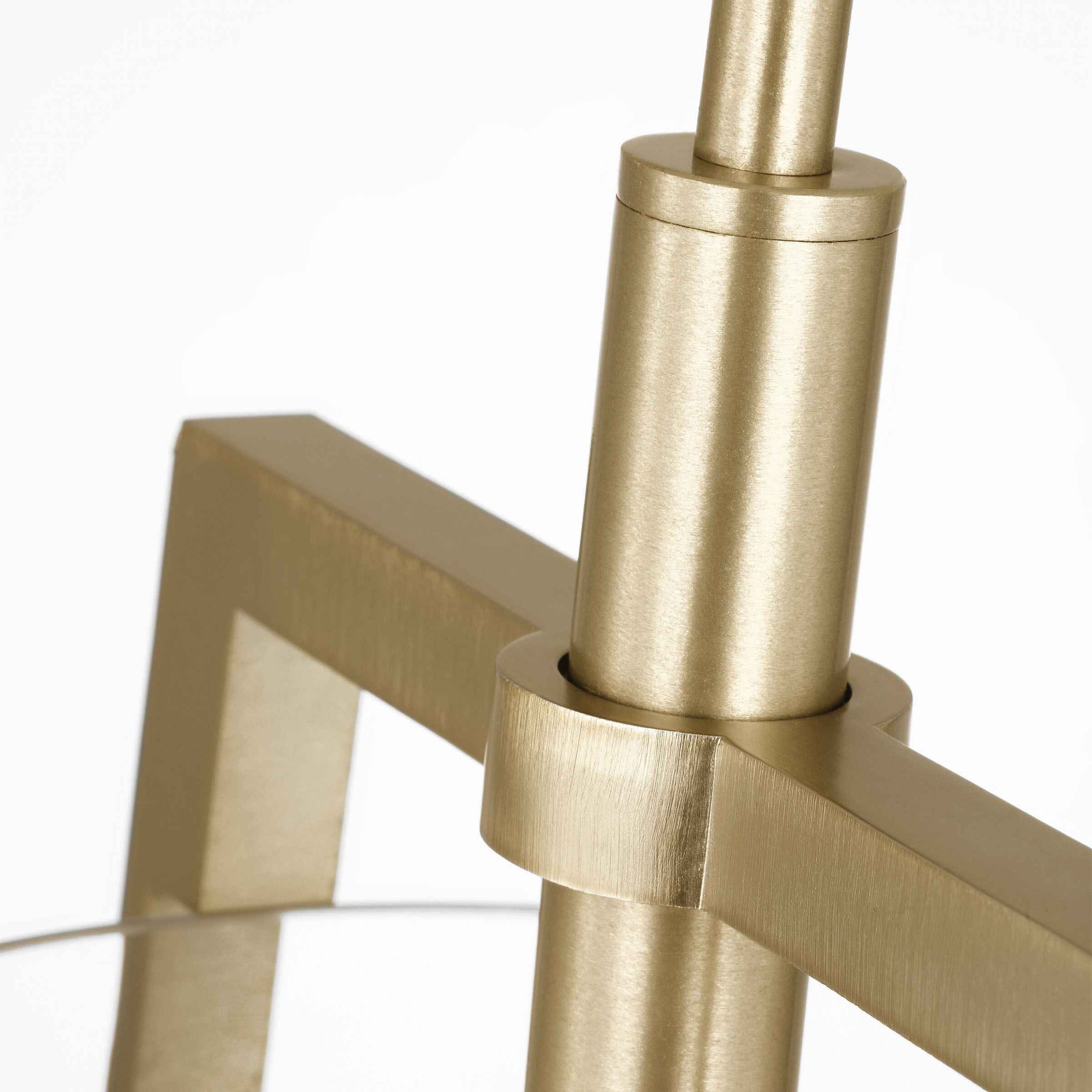 Drew & Jonathan Crofton 1 Light 10.25 inch Satin Brass Pendant Ceiling Light, Medium