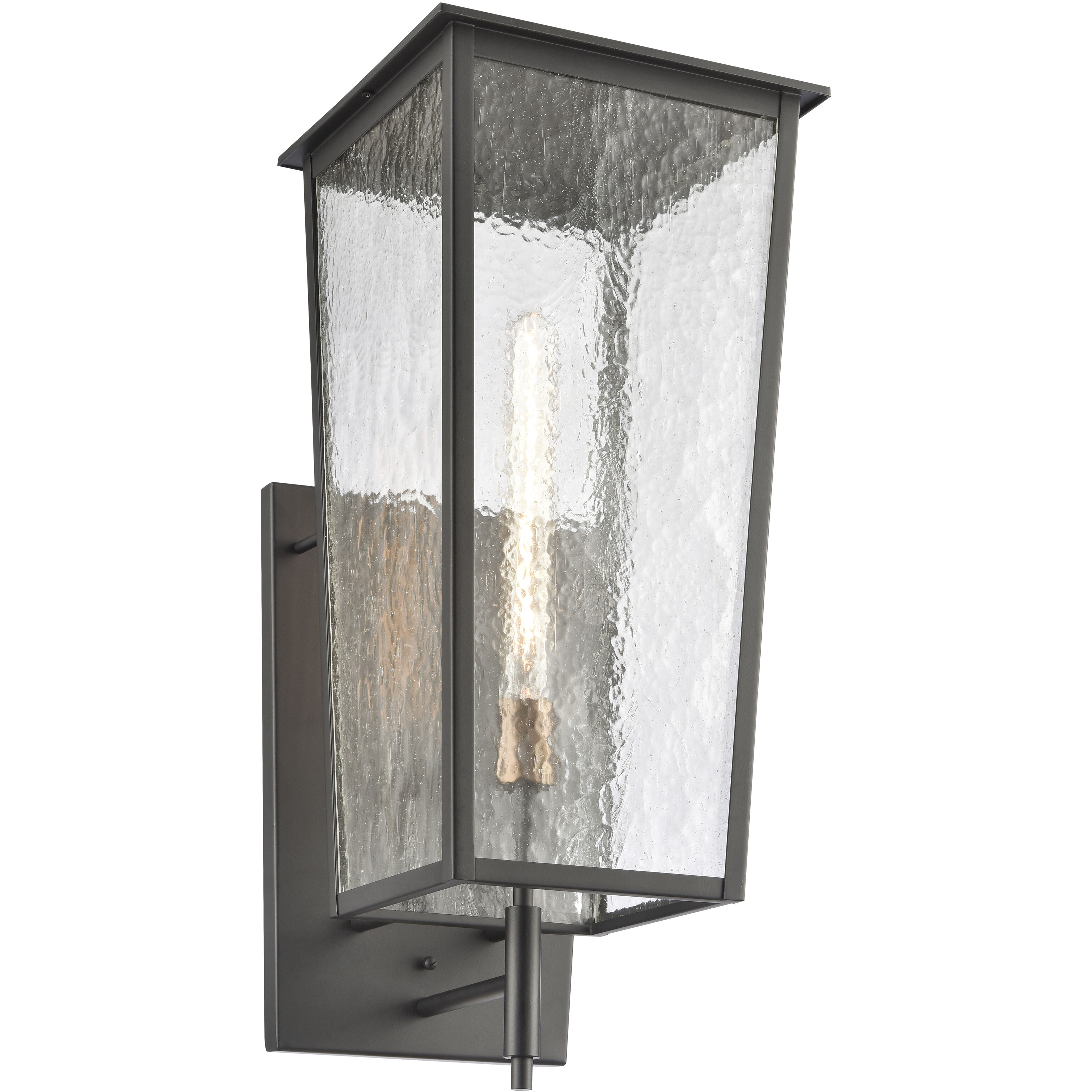 Marquis 1 Light 28 inch Matte Black Outdoor Sconce