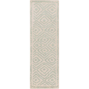 Atlas 96 X 30 inch Seafoam, Beige Rug
