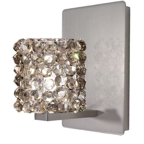 Eternity Jewelry 1 Light 4.13 inch Brushed Nickel Wall Sconce Wall Light