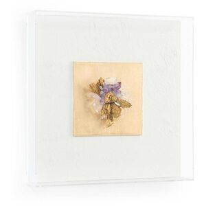 Celestite II Amethyst Shadow Box, 3D