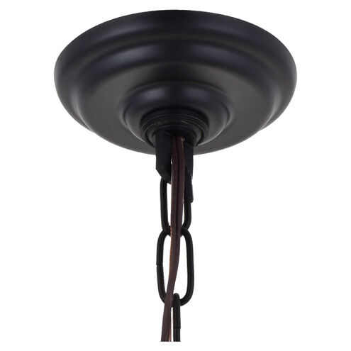 Cordelia 6 Light 26 inch Black and Gold Pendant Ceiling Light
