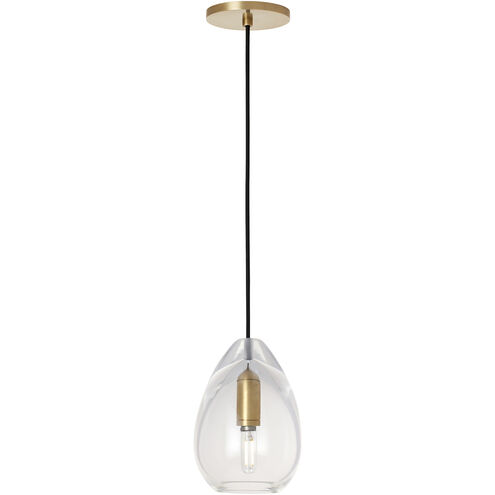 Sean Lavin Alina 1 Light 6.8 inch Natural Brass Line-Voltage Pendant Ceiling Light in No Lamp