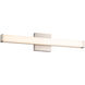 Slim Indoor Wall Lighting in Brushed Nickel