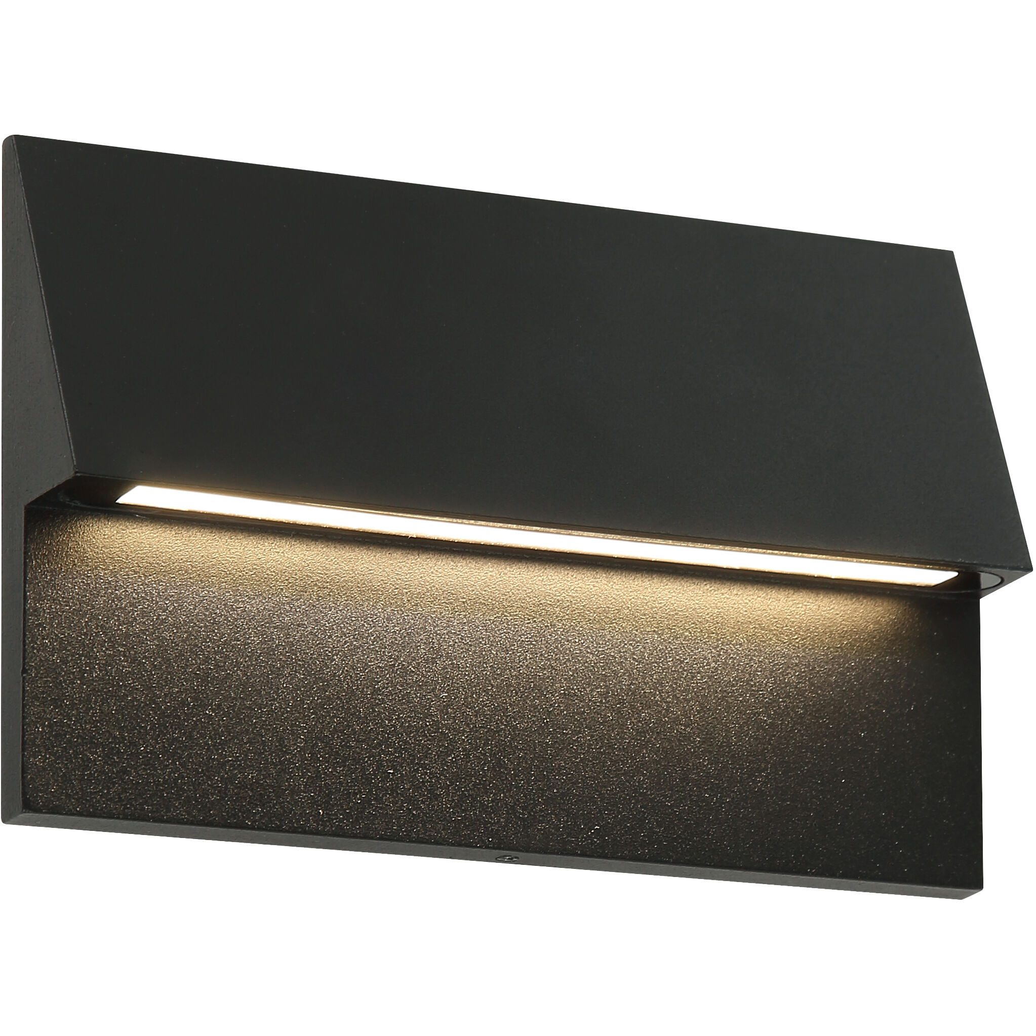 Dawn LED 5 inch Matte Black Wall Sconce Wall Light