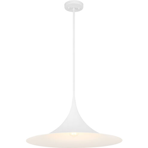 Bowdin 1 Light 24 inch Bisque White Pendant Ceiling Light