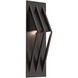 Outdoor Bridge LED 18 inch Statuary Bronze Outdoor Sconce, Tall