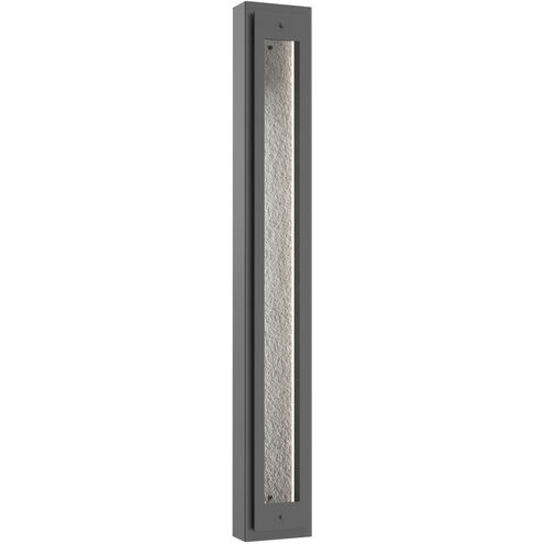 Twilight LED 48.5 inch Argento Grey with Bianco Marble Outdoor Sconce, Large
