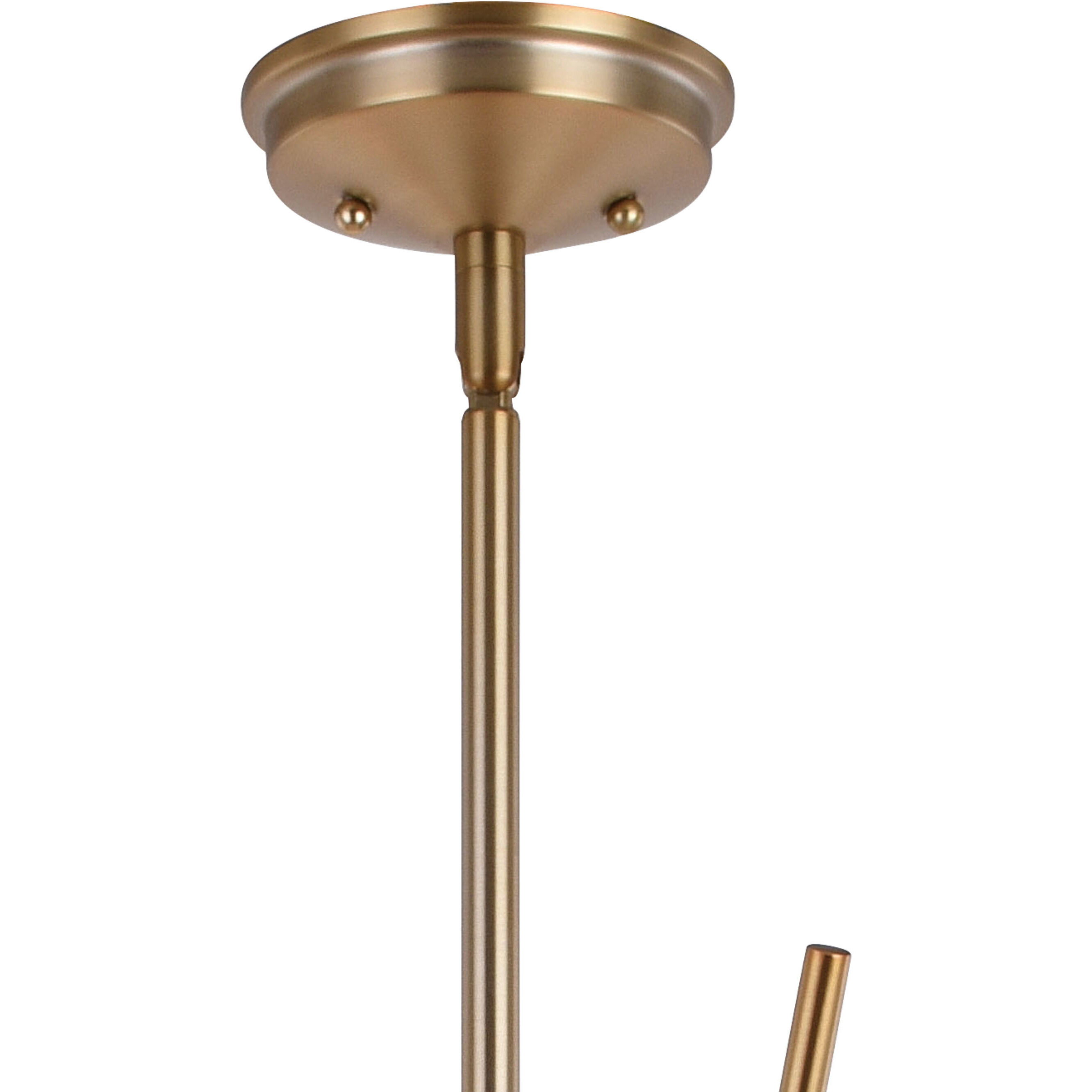 Estelle LED 36 inch Natural Brass Pendant Ceiling Light