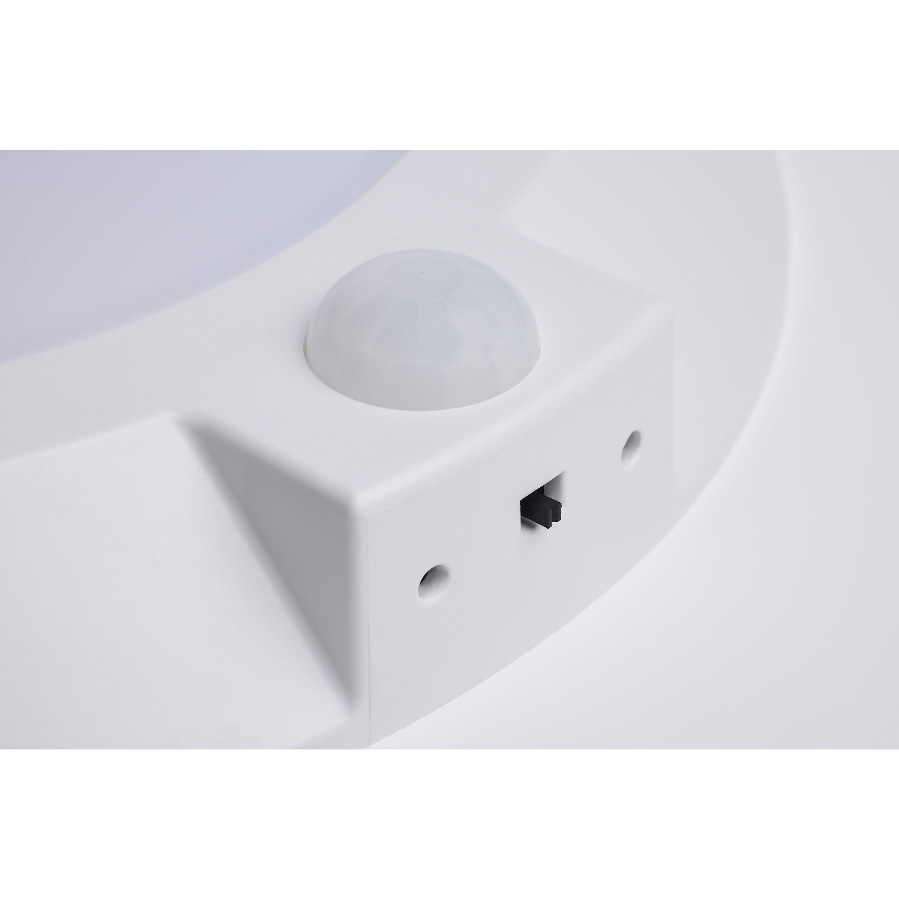 ColorQuick LED 9.8 inch White Close-to-Ceiling LED Disk Ceiling Light