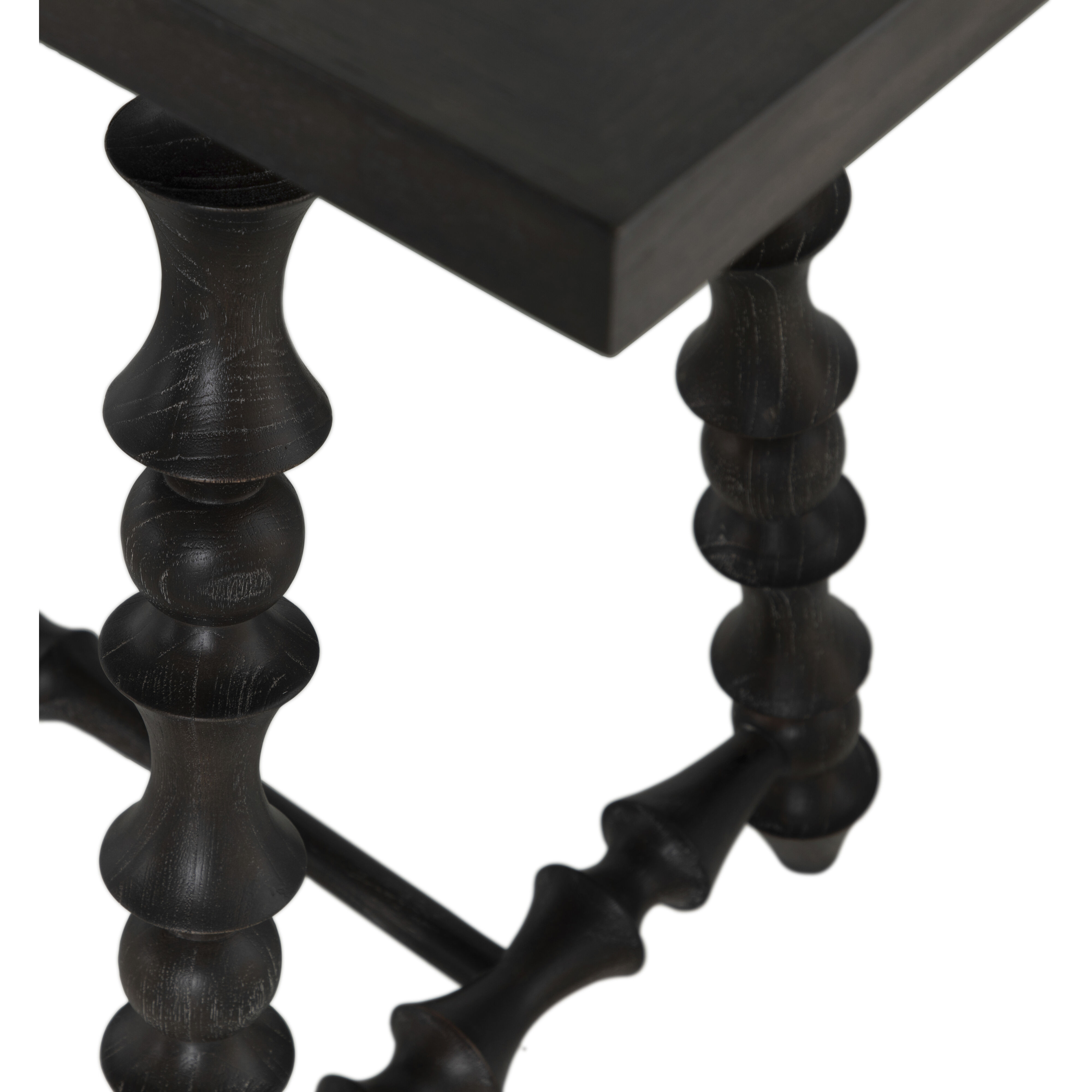 Kirkwood 70 X 20 inch Black Console Table