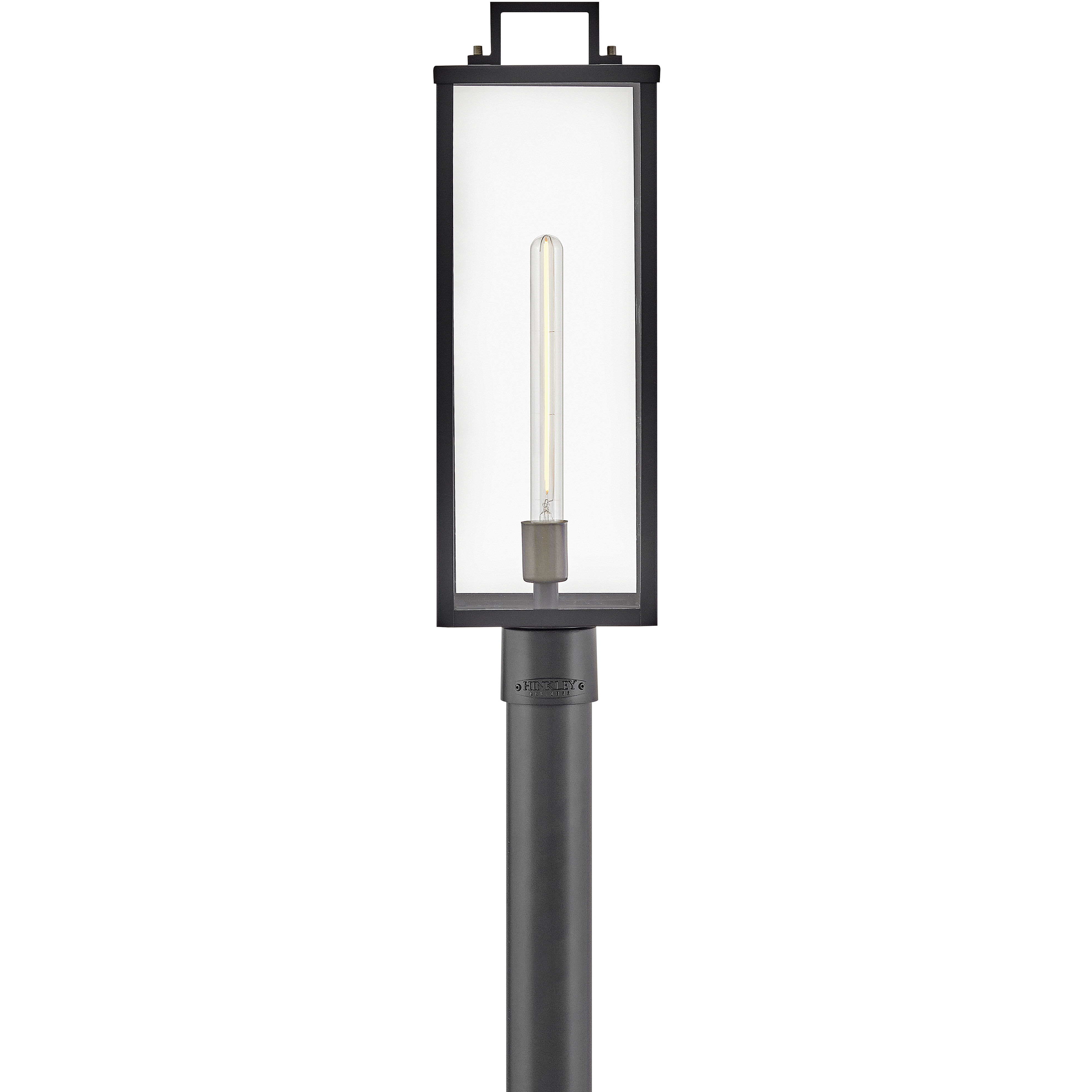 Catalina 1 Light 24 inch Black with Burnished Bronze Outdoor Post Mount