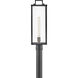 Catalina 1 Light 24 inch Black with Burnished Bronze Outdoor Post Mount
