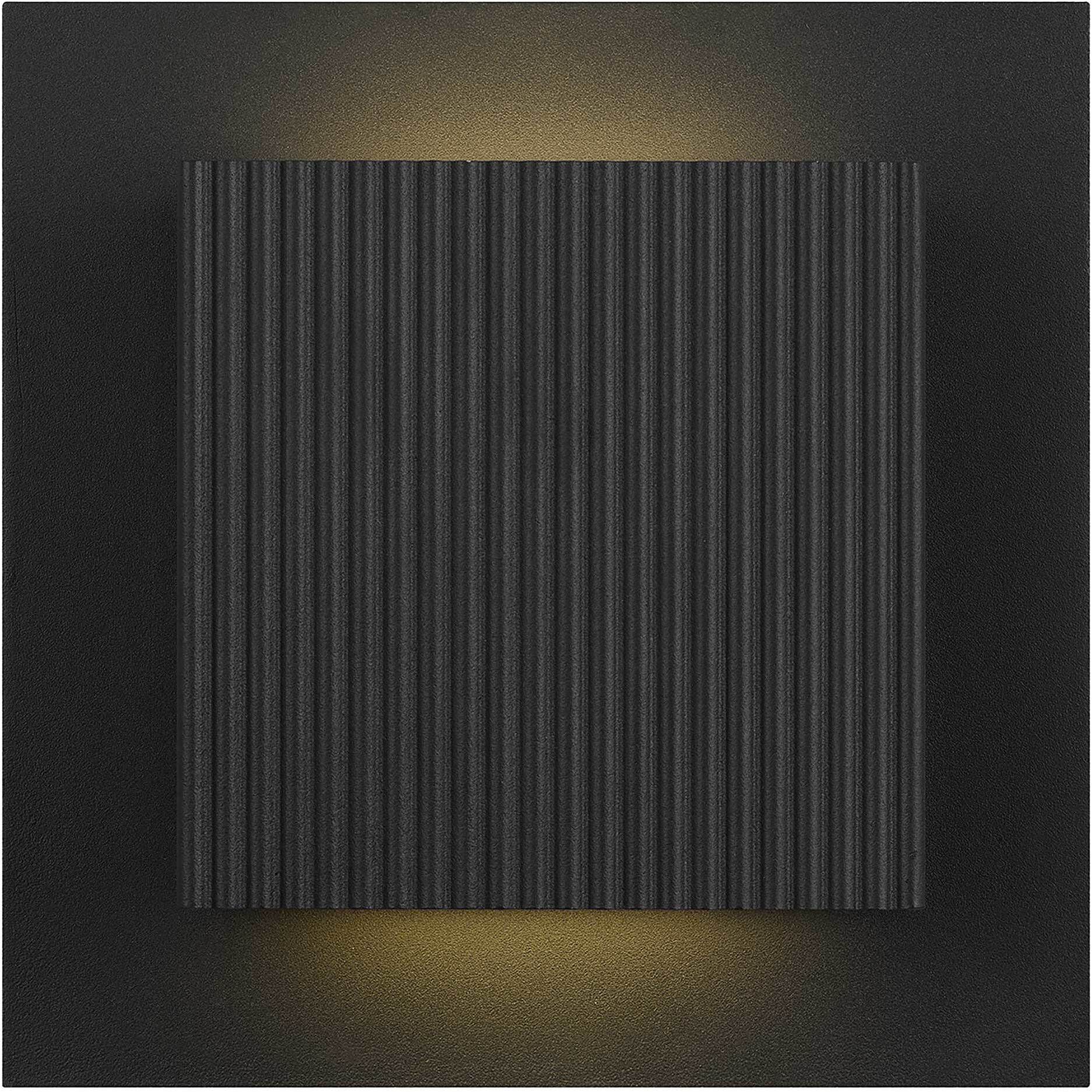 Miami LED 8 inch Sand Black Outdoor Wall Sconce