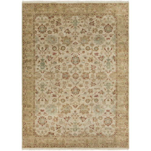 Temptress 36 X 24 inch Light Gray, Taupe, Aqua, Blush, Olive Rug