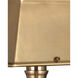 Geddy 22.75 inch 7 watt Antique Brass Table Lamp Portable Light