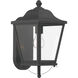 Savannah 1 Light 16 inch Sand Coal Outdoor Wall Mount, The Great Outdoors