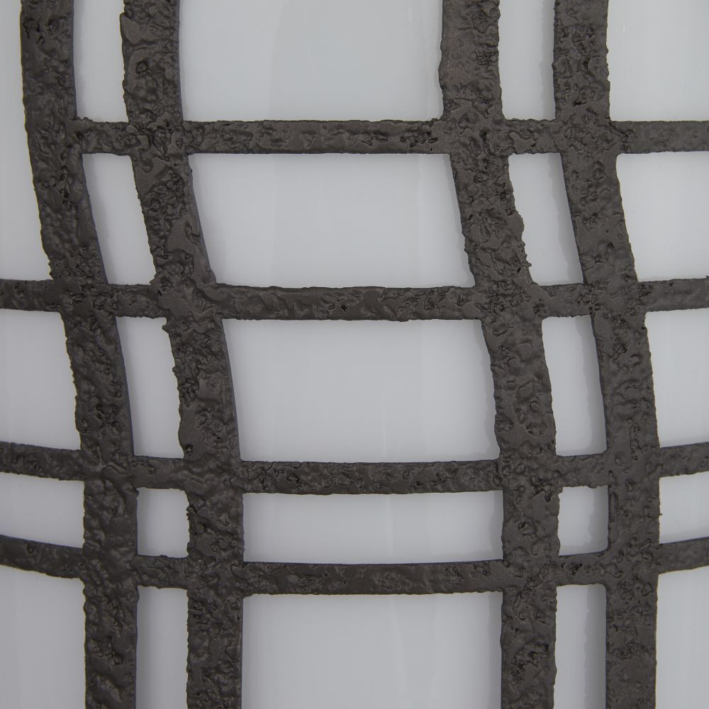 Elmwood 2 Light 16 inch Aged Iron Outdoor Sconce