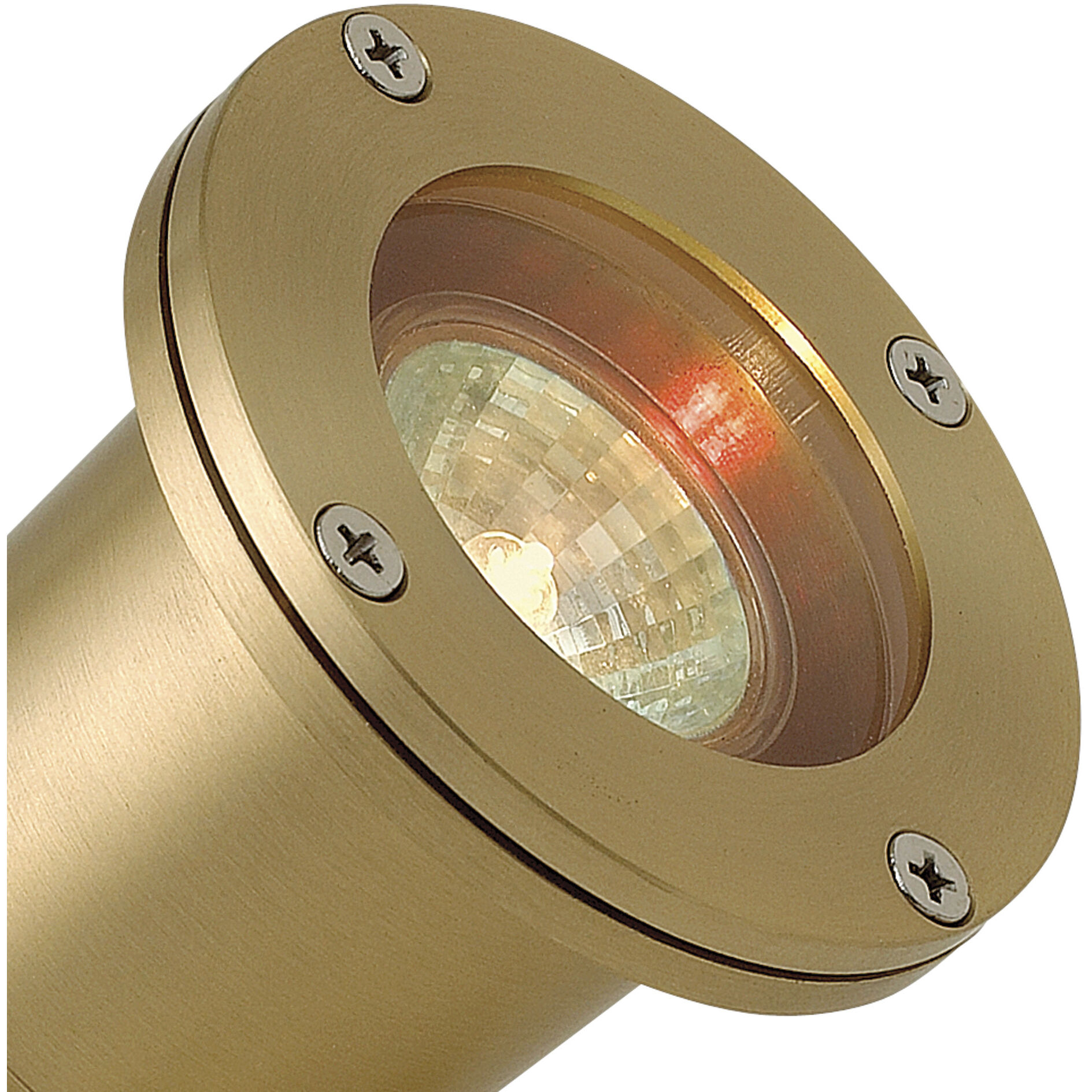 Submersible 12v 8.00 watt Brass Landscape Pond Light, Coastal