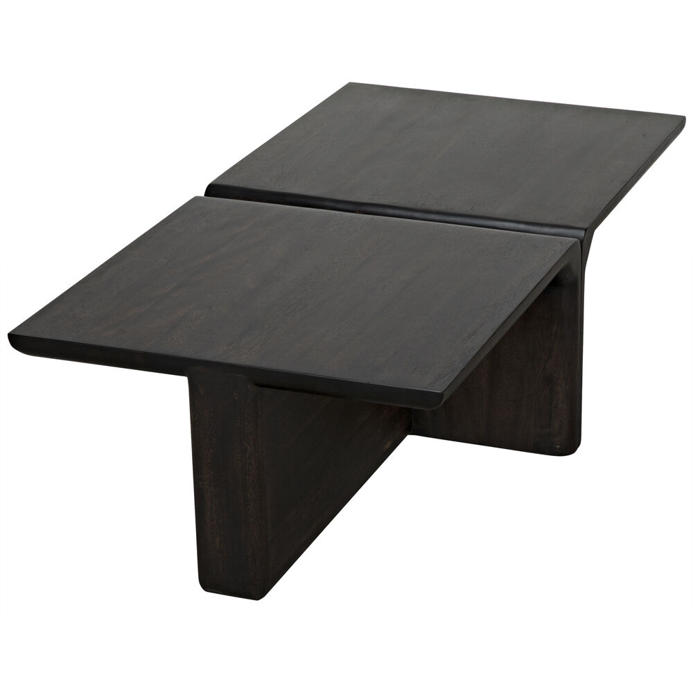 Hagen 60 X 30 inch Ebony Walnut Coffee Table