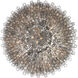 Addis 40 Light 62 inch Polished Chrome Chandelier Ceiling Light