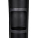 Reverso Matte Black Bookcase