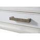 Flagler 27 X 24 inch Sandbar Side Table, Wooden, with Wallpaper, Coastal