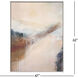 Quai de Brume Beige and Black and Brown and Rust Canvas