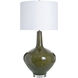 Verde 39.5 inch 150 watt Olive and White Table Lamp Portable Light