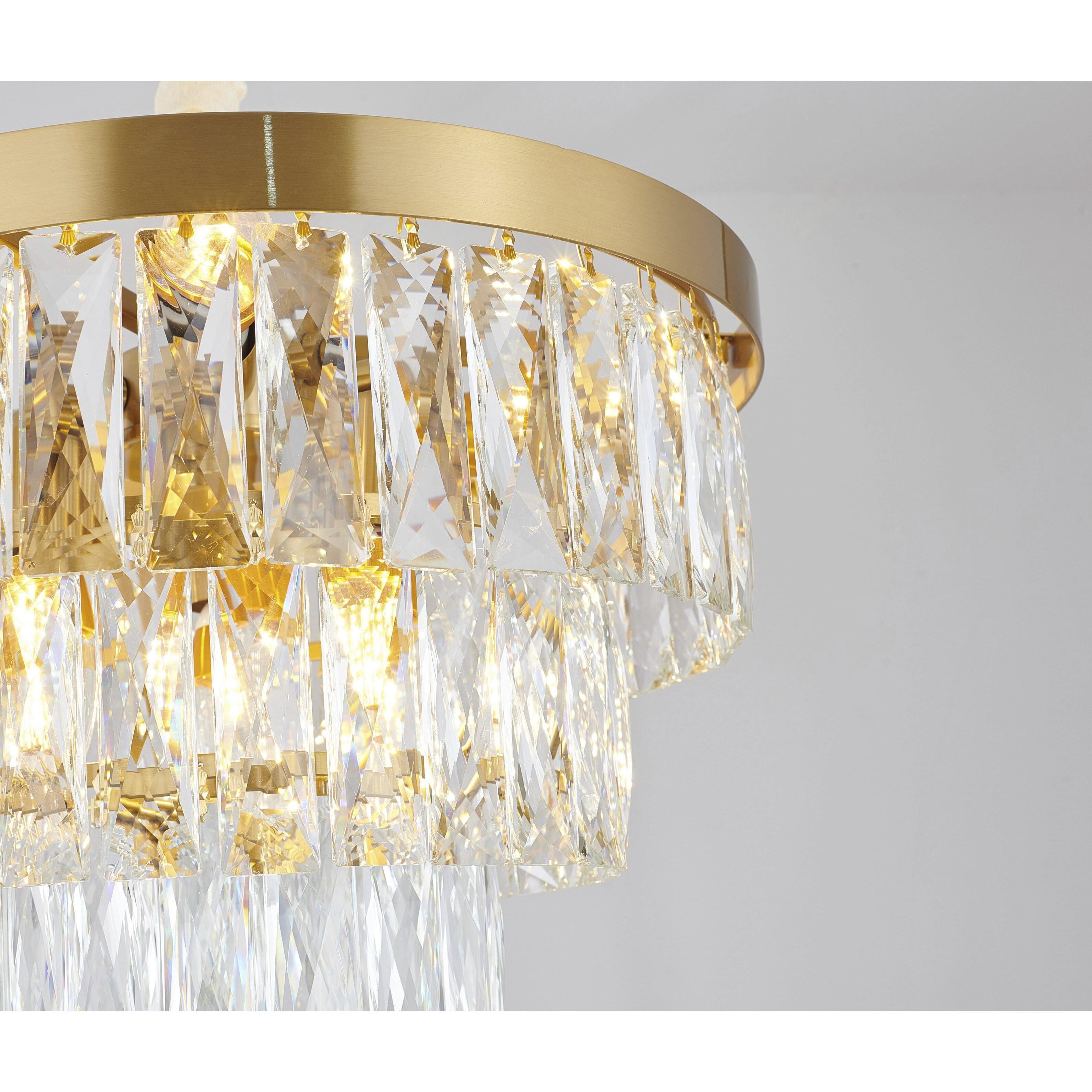 Canada 6 Light 15.57 inch Gold Chandelier Ceiling Light