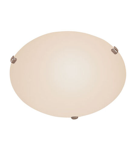 Cullen 3 Light 15 inch White Flushmount Ceiling Light