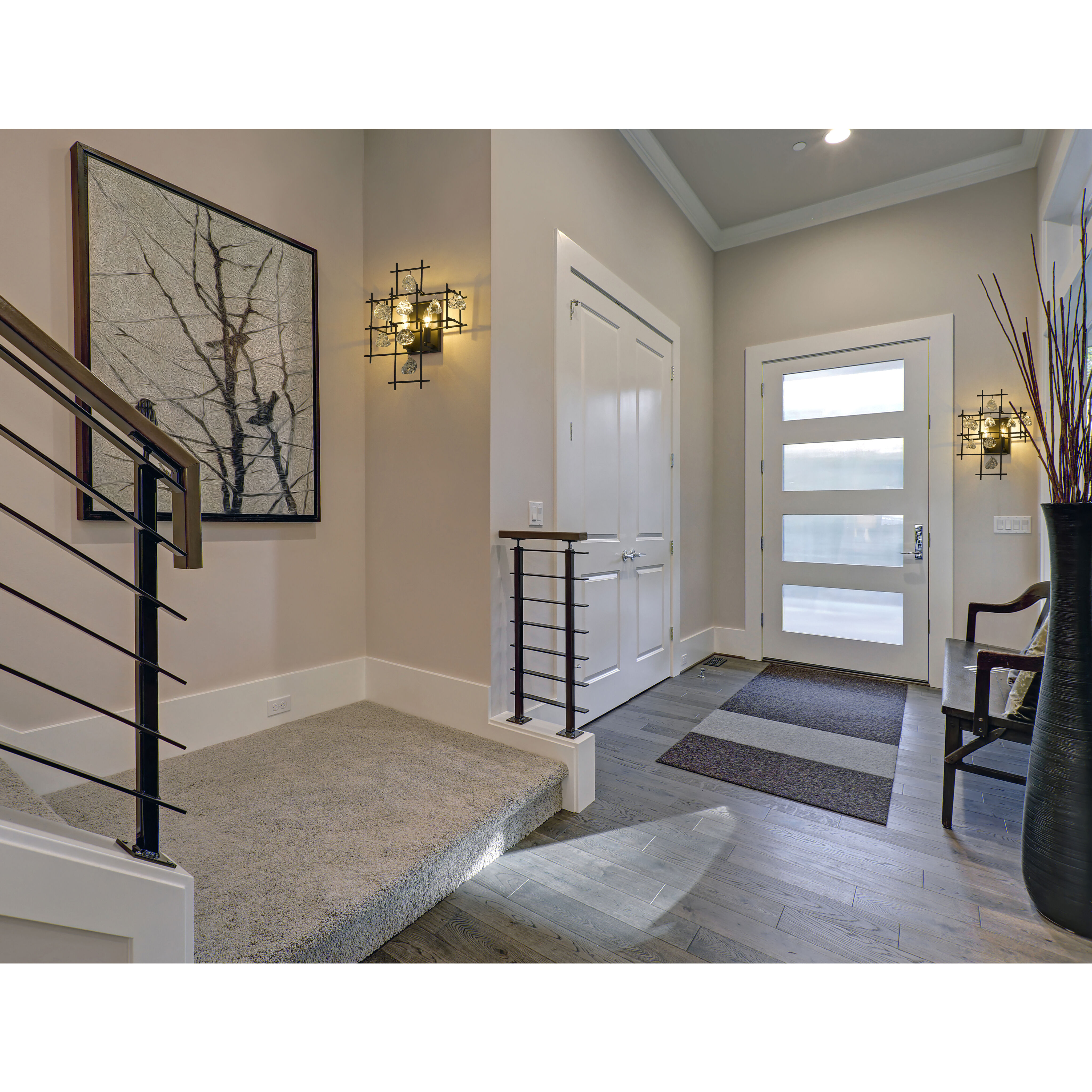 Garroway 2 Light 13.5 inch Matte Black Wall Sconce Wall Light