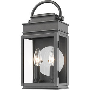 Fulton 2 Light 4.50 inch Outdoor Wall Light