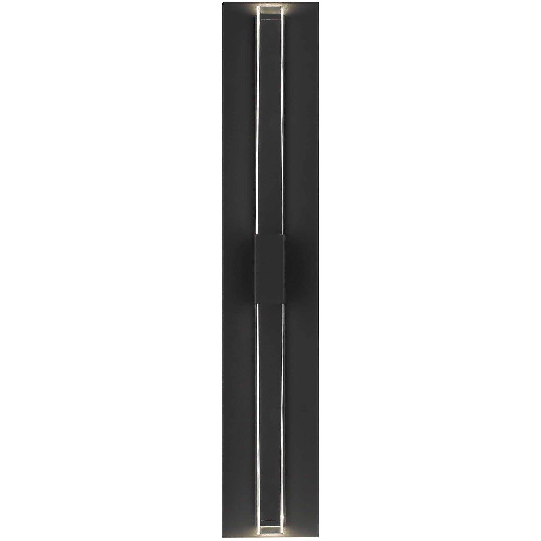 Arles LED 25 inch Sand Black Outdoor Wall Sconce