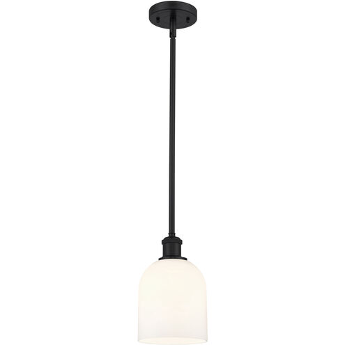 Ballston Bella 1 Light 5.5 inch Matte Black Stem Hung Mini Pendant Ceiling Light